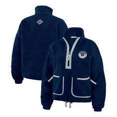 Officially Licensed NFL Wear by Erin Andrews 1/2 Zip Fleece Pullover Show off your fandom with the most ideal layering piece for this football season. The half-zip feature on this long sleeve pullover adds a stylish and functional touch while the team patch and color details highlight who you're cheering for. Long sleeves with elastic cuff. Contrast trim at the front zipper and front pockets with zippers. Dallas Cowboys Game Day, Cowboys Game Day, Nfl Team Colors, Dallas Cowboys Game, Dallas Cowboys Hoodie, Ireland Fashion, Erin Andrews, Half Zip Jacket, Patches Fashion