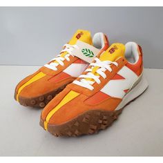 New Without Box Insole Label Marked To Help Prevent Store Returns New Balance Xc-72 Trainers Sneakers Vintage Orange Mens Size Us 8 Uk 7.5 Eur 41.5 Retro-Look Runners By New Balance. Classic High-Tech 1970s Style Ft. A Low Silhouette, Lace-Up Fastening, Classic Logo Panels And A Distinctive Rubber Outsole. - Suede, Mesh, Rubber - Spot Clean Thank You Orange Sneakers With Vibram Sole For Errands, Retro Low-top Running Shoes With Vibram Sole, Orange Low-top New Balance Running Shoes, New Balance Xc 72, 1970s Style, 1970s Fashion, Vintage Orange, Trainer Sneakers, Classic Logo