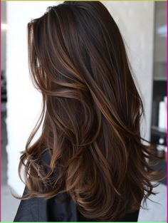 Styles For Dark Hair, Dark Hair Balayage, Dark Brunette Balayage Hair, Dark Brunette Balayage, Rich Brunette Hair, Balayage Hair Ideas, Balayage Straight Hair, Balayage Long Hair