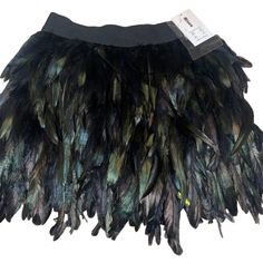 You’ll Love This Feather Skirt Unique Look Mini Skirt Feathers Small Brand New Edgy Party Outfits, Black Rooster, Rok Mini, Feather Skirt, Rooster Feathers, Women Fashion Edgy, Skirt Mini, Party Outfits, Black Feathers