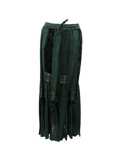 Material : 100% Viscose Freesize up to 16 Waist : 32'' Length : 36' - Patchwork Panels - Embroidered Panels - Velvet Panels -  Vintage Renaissance Style  - Adjustable Waist Drawstring  - Long Maxi Skirt (9547) Maxi Rock, Embroidered Velvet, Long Maxi Skirts, Vintage Mode, Mode Vintage, Long Maxi, Zig Zag, Style Vintage, Free Size