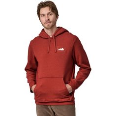 The Patagonia 73 Skyline Uprisal Hoodie delivers the classic style we like in a Patagonia logo hoodie with a soft, recycled construction that we like even more. Casual Midweight Hoodie With Adjustable Hood, Midweight Fleece Casual Hoodie, Casual Midweight Fleece Lined Hoodie, Midweight Double-lined Hooded Hoodie, Casual Midweight Fleece-lined Hoodie, Casual Midweight Hoodie With Kangaroo Pocket, Patagonia Logo, Hoodie Outfit, Patagonia