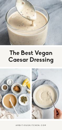 the best vegan caesar dressing recipe