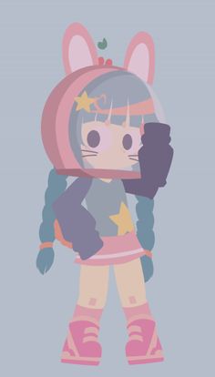 Bunny Gacha Club Oc, Space Gacha Oc, Gacha Space Outfits, Bunny Gacha Club, Space Inspired Outfits, Gacha Bunny, Gacha Club Design, Gacha Styles, Space Bunny