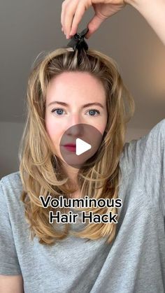 After Shower Routine, Easy Care Hairstyles, Easy Hair Updos, Hair Techniques, Edgy Short Hair, Hairdos For Short Hair, Voluminous Hair, Bun Hairstyles For Long Hair, Hairdo For Long Hair