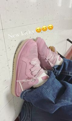 #uggs #shoes #pink Uggs Sneakers, Pink Uggs Outfit, Pink Timbs, Outfit Core, Uggs Shoes, My Ideal Self, Fire Shoes, Ideal Self, Pink Uggs