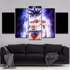 the dragon ball super saishi canvas wall art