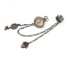 Vintage Adjustable Metal Watch Accessories, Silver Steampunk Watch Accessories Gift, Steampunk Silver Watch Accessories Gift, Steampunk Style Silver Watch Accessories Gift, Steampunk Style Silver Watch Accessories For Gift, Vintage Metal Watch Accessories, Vintage Metal Pocket Watch Nickel Free, The Victorian Era, Fob Watch