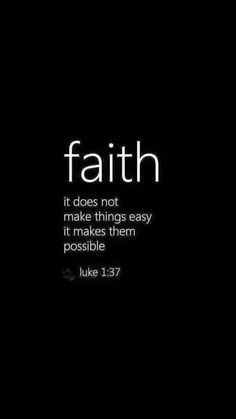 a black background with the words faith written in white on it and an image of a cross