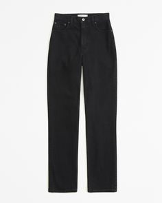 Women's Low Rise Baggy Jean | Women's Bottoms | Abercrombie.com Chelsea Boots Outfits, 90s Straight Jeans, Workwear Capsule, Low Rise Baggy Jeans, Abercrombie (women), Love Jeans, Abercrombie And Fitch Jeans, Relaxed Jeans, High Rise Mom Jeans