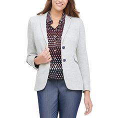 Nwt!! Add That Bit Of Polish To A Casual Look Or Cool Touch To A Work Ensemble With This Collegiate-Chic Plus-Size Blazer From Tommy Hilfiger. Elbow Patches Are Back And Better Than Ever! -Notched Lapel; Front Button Closures -Shoulder Pads; Elbow Patches; Button Trim At Cuffs; Monogrammed Metallic Embellishment At Lapel -Flap Pockets At Front -Lined -Polyester/Cotton; Lining: Polyester; Elbow Patches: Polyester/Rayon/Spandex -Dry Tommy Hilfiger Blazer For Fall Workwear, Tommy Hilfiger Fall Workwear Blazer, Tommy Hilfiger Blazer For Workwear In Fall, Tommy Hilfiger Workwear Blazer For Fall, Tommy Hilfiger Spring Blazer For Work, Tommy Hilfiger Spring Workwear Blazer, Tommy Hilfiger Long Sleeve Workwear Blazer, Tommy Hilfiger Long Sleeve Blazer For Work, Tommy Hilfiger Winter Blazer For Work