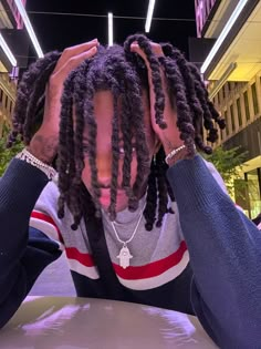 Braids That Look Like Locs, Dread Hairstyles For Men Medium, Men With Dreads, Dyed Locs Men, Dreads Styles Black, Short Dreadlocks Hairstyles, Mens Twists Hairstyles