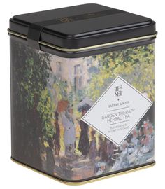 Garden Therapy Herbal Tea Harney And Sons Tea, The Met Museum, Artistic Clothing, Black Tea Blends, Garden Therapy, Herbal Tea Blends, Tea Tasting, Lemon Verbena, Tea Tins