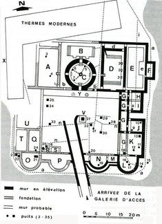 Restes des thermes à Évaux-les-Bains - Plus d'infos sur le lien 👆 14 Rue des Thermes 23110 Évaux-les-Bains