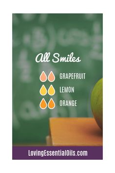 All Smiles Blend Calming Grapefruit Lemon & Orange Oil Blend Make Essential Oils, Fresh Room, Spa Stuff, Doterra Diffuser, Essential Oils Kit