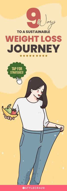 9 Ways To A Sustainable Weight Loss Journey: Achieve lasting results! Explore 9 sustainable strategies for your weight loss journey. Wait Loss, Into Clothes, Florida Georgia, Boost Your Metabolism, Healthy Living Tips, Delaware, Losing Weight, Canva Template, Nebraska