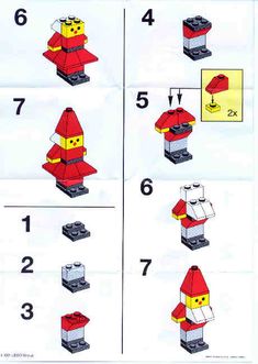 the instructions for how to make a lego lighthouse