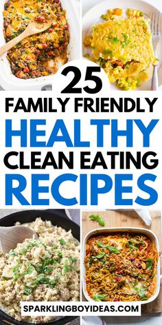 Embark on a journey of wellness with our clean eating recipes. Dive into our easy healthy family meal ideas, featuring easy healthy family dinners that everyone will love. From healthy instant pot recipes, and crockpot recipes to other healthy one pot recipes, there is a variety of nutritious family-friendly meals. Discover kid-friendly healthy meals that are as delicious as they are wholesome. Our simple clean eating healthy dinner recipes are budget-friendly and ideal for meal planning. Clean Dinner Recipes, Dinner Recipes Healthy Family, Easy Clean Eating Recipes, Quick Healthy Dinner, Clean Eating Recipes For Dinner, Healthy Food Recipes Clean Eating, Cheap Healthy Meals