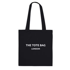 Cover all your grab and go needs with these long handle tote bags while being eco-conscious. These tote bags feature reinforced stitching on handles for more stability. 100% cotton fabric tote bags.  - Reinforced stitching on handles - Capacity 10 litres - 100% cotton - 3 - 5  oz/yard², 100 - 170  g/m² On-the-go Canvas Tote Bag With Reinforced Handles, Black Cotton Canvas Bag For On-the-go, Black Cotton Canvas Bag With Reinforced Handles, Large Capacity Cotton Canvas Bag For On-the-go, Black Cotton Tote Bag, Cotton Canvas Shoulder Bag For On-the-go, Black Cotton Shoulder Bag With Reinforced Handles, Cotton Bags With Reinforced Handles For On-the-go, Cotton Double Handle Bag For On-the-go