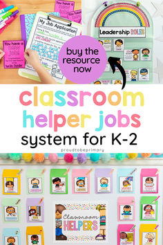 classroom helper jobs system for k - 2