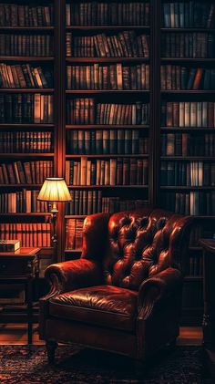 Cozy library with old books, a leather armchair, and a lamp in a dimly lit, luxurious atmosphere. Virtual Meeting Background, Luxurious Library, Meeting Background, Cozy Home Library, Moody Living Room, Virtual Meeting, Cozy Library, Virtual Background, Google Meet