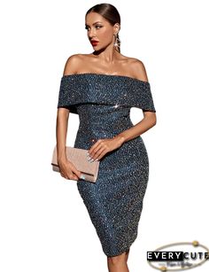 Product Name Navy Blue Sequined Off Shoulder A Line Pencil Dress Item NO. TQK310964-34 95%Polyester, 5%Spandex Weight 0.655 kg = 1.4440 lb = 23.1044 oz Category Women Dresses Midi Dresses Creation Time 2022-04-02 Glamorous Blue Off-shoulder Mini Dress, Glamorous Blue Bodycon Cocktail Dress, Glamorous Blue Cocktail Bodycon Dress, Blue Off-shoulder Bodycon Party Dress, Blue Sheath Bodycon Cocktail Dress, Elegant Blue Sequined Bodycon Dress, Blue Sheath Bodycon Dress For Parties, Blue Midi-length Evening Bodycon Dress, Blue Off-shoulder Bodycon Cocktail Dress