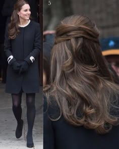 Kate Middleton Half Up Half Down, Kate Middleton Half Up Hair, Princess Kate Hairstyles, Old English Hairstyles, Kate Middleton Hair 2023, Kate Middleton Wedding Hair, Princess Kate Hair, Kate Middleton Hair Color