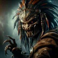 a character from the video game predator