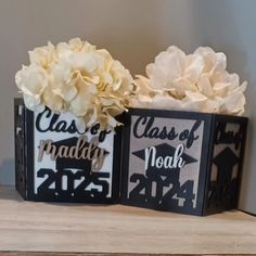 These versatile centerpieces offer a unique way to deck up your graduation party. Each box comes with an open top, offering endless possibilities – use it as a vase for your favorite floral arrangement, or fill it with delightful treats for your guests. Each box can be personalized with the name of the graduate, adding an extra layer of customization. Graduation Party Gifts, Trends 2025, Jungle Baby Shower Theme, Party Trends, Baby Shower Woodland Theme, Graduation Post, Graduation Party Supplies, Nautical Baby Shower, The Graduate