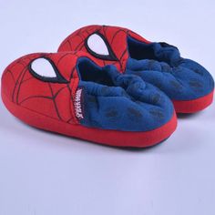 These Spider-Man patterned casual slippers offer a playful and cozy option for young fans of the web-slinger. Designed for comfort and fun, these slippers feature Spiderman pattern, making them an ideal choice for everyday wear. Material: Made with a soft cotton fabric lining and upper, providing a comfortable fit. Outsole: Features a durable TPR outsole that ensures reliable traction. Design: Showcases a vibrant Spider-Man cartoon pattern that appeals to superhero enthusiasts. Season: Suitable Casual Non-slip Flat Slippers, Multicolor Non-slip Synthetic Slippers, Playful Non-slip Closed Toe Slippers, Casual Winter Slippers With Soft Sole, Non-slip Foam Flat Slippers, Non-slip Foam Slip-on Slippers, Fun Synthetic Indoor Slippers, Fun Indoor Synthetic Slippers, Playful Winter Slip-on Slippers