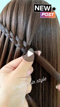 simple hair style on Instagram: "Simple hair style #trending #simple #hairstyles #trending" Hairstyles Trending, Simple Hairstyles, Simple Hair, Hairstyles, Hair, Instagram