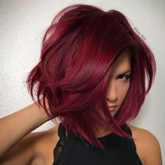 Maroon Hair, Burgundy Hair, Hair Color And Cut, Oily Hair, Red Hair Color, Cool Hair Color, Great Hair, Gorgeous Hair