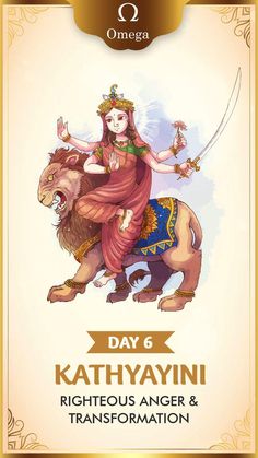 the poster for day 6 of kalthiyani righteous anger and transformation