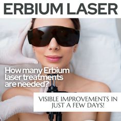 Erbium laser treatments offer visible improvements quickly, and Instagram is the perfect place to showcase this. Use bold templates to explain how many sessions are typically needed while educating your audience on the benefits. Social media marketing can elevate your brand and attract premium clients looking for expert care. #ErbiumLaserContent #SocialMediaForAesthetics #MedSpaMarketing