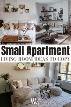 small apartment living room ideas to copy