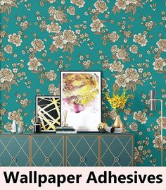 J9008 Floral Peel and Stick Wallpaper 17.7" x 9.8ft Blue/Brown Removable Prepasted Contact Paper Self-Adhesive Shelf Liner Decorative Vinyl Film for Home Use Paper Shelf, Floral Peel And Stick Wallpaper, Shelf Liner, Contact Paper, Stick Wallpaper, Peel And Stick Wallpaper, Blue Brown, Lime Green, Vinyl