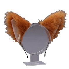 PRICES MAY VARY. Type: Cat fox long fur ears headband for anime cosplay Party costume maid accessories Material: faux fox fluff and alloy; Long faux fur is ultra soft and gives the ears a realistic feel Size: approx. 10x10cm; Color: Camel-Tone; One size fit most, the position of ears can be adjusted Perfect headwear or prop for Anime cosplay party costume, Masquerade, Christmas, Halloween, Carnival, School Performance, etc. Easy to wear, unique design headwear, make you more charming and attract Maid Accessories, Cute Anime Cosplay, School Performance, Costume Masquerade, Ear Design, Fox Ears, Ears Headband, Cosplay Halloween, Cute Anime