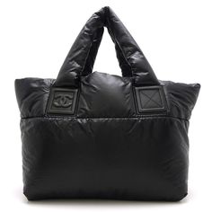 Chanel Coco Coon Tote Bag Nylon Black Chanel Coco Coon Tote Bag Nylon Black Women's W43cmxh25.5cmxd15cm Chanel Bags, Nylon Bag, Black Color, Coco, Chanel, Bag Lady, Tote Bag, Shoulder Bag, Color