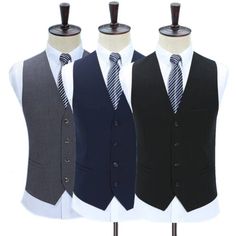 Fitted Single Breasted V-neck Vest, Fitted Single-breasted V-neck Vest, Sleeveless Winter Blazer With Pockets, Sleeveless Business Vest Outerwear, Semi-formal Vest Outerwear For Fall, Single-breasted V-neck Vest For Fall, Semi-formal Fall Blazer With Vest, Fitted V-neck Vest Outerwear, Business Vest With Pockets