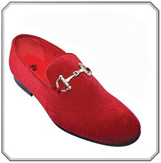 Royal Shoes Collection Slip On with Gold Buckle Micro Velour Smoker Formal Style Round Toe Royal Shoes, Shoes Collection, Formal Style, Shoe Collection, Loafers, Slip On, Buckle, Purple, Red