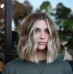 Dirty Blonde Hair, Lob Hairstyle, Long Bob, Blonde Balayage