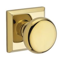 an image of a golden door knob