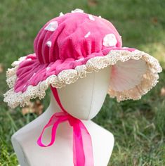 Good for head of any size including kids. There's metal wire supporting the edge. Pink: https://www.etsy.com/listing/1783113517/button-mushroom-hat-pink-with-white-dots?click_key=d69be2b0b751e5e9cbac9999b2e84f9ff9aacd8c%3A1783113517&click_sum=565c1034&ref=shop_home_active_2&sts=1 Navy blue: https://www.etsy.com/listing/1783111301/button-mushroom-hat-navy-blue-with-white?click_key=daf540ff39b64012c091a2a69340e74b24cffe98%3A1783111301&click_sum=e2847863&ref=shop_home_active_4&sts=1 Red: https://www.etsy.com/listing/1714187336/red-button-mushroom-hat-with-white-dots?click_key=2d903c1dc407d8ef46495054ec154d6915661c79%3A1714187336&click_sum=f281532c&ref=shop_home_active_7&crt=1&sts=1 Purple: https://www.etsy.com/listing/1783114173/button-mushroom-hat-lavender-purple-with?click_key=cd64b7ae0db87 Button Mushroom, Cotton Decor, Mushroom Hat, Costume Hats, Red Button, Lavender Purple, Philadelphia Pa, Metal Wire, Cotton Lace