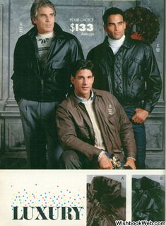 1980s Men, 80s Men, 1980s Fashion, Men Fits, Classic American, Leather Jacket Men