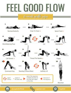 an exercise poster showing how to do the backbend and side planks in different positions