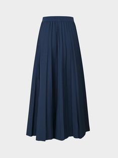 Upgrade your wardrobe with our Pleated Skirt 35"-Mallard Blue. Perfect for any occasion, add this classic piece to your collection today. Navy Pleated Skirt For Workwear, Navy Pleated Skirt Bottoms For Workwear, Elegant Blue Pleated Skirt, Navy Pleated Skirt For Work, Chic Blue Pleated Skirt For Formal Occasions, Elegant Blue Pleated Skirt For Formal Occasions, Chic Navy Pleated Skirt, Elegant Navy Skirt For Workwear, Elegant Navy Skirt For Work