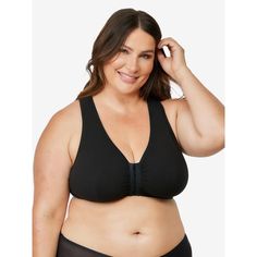 The Indy is a breathable, front-closure cotton bra designed with soft lace for a second-skin feel. Wear this wirefree must-have for light support and maximum comfort when you need it most. Stretch Full Coverage Bra For Daywear, Goddess Bras, Lady In Black, Swim Leggings, Cotton Bra, High Waisted Swim Bottoms, Cotton Bras, High Waisted Swim, Full Coverage Bra