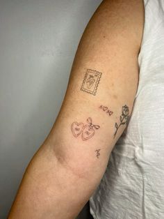 a person with a tattoo on their arm