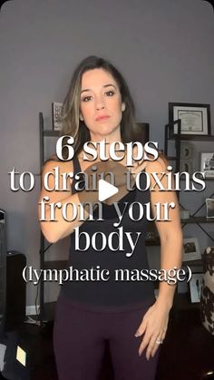 Liz Roman | Functional Gut Health Practitioner on Instagram: "Feel lighter with this daily detox trick 😉

Think of your lymphatic system as your body’s trash collector. If the drain’s clogged, the garbage (toxins) piles up. 

Enter: the Big Six Lymphatic Massage, your DIY drain cleaner for better detox, digestion, and less swelling.

Here’s the play-by-play:

1️⃣ Clavicles: Start here—it’s the low-pressure point where everything flows. Rub, tap, circle. Open the drain.

2️⃣ Neck: Same drill. You’ll feel fluid move—you might even start swallowing more. That’s your lymph draining.

3️⃣ Armpits: Weirdly satisfying and crucial for clearing “sticking points.”

4️⃣ Abdomen: Two hands, circular motion, and some pressure. Helps digestion and keeps things moving south.

5️⃣ Sits Bones: Gentle but