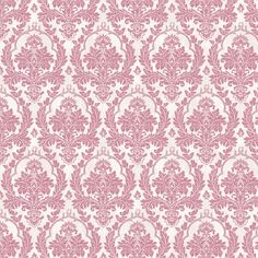 a pink and white wallpaper pattern